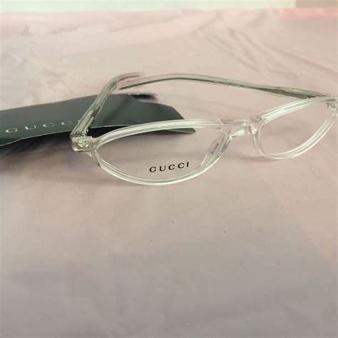 gucci reading glasses sale|gucci clear reading glasses.